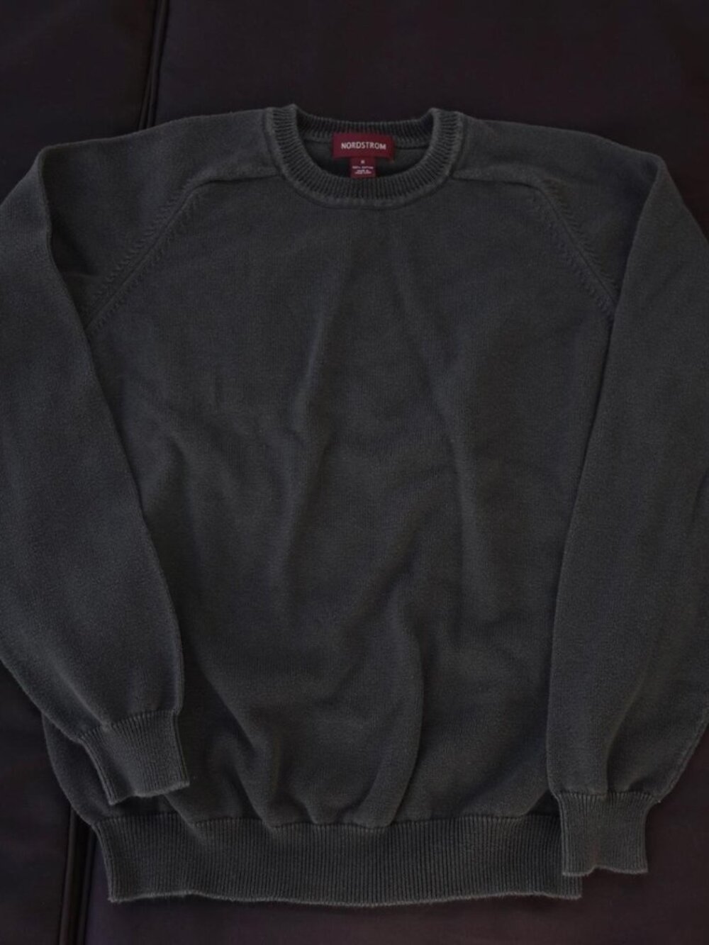 Nordstrom Men's Green and Black Sweatshirt